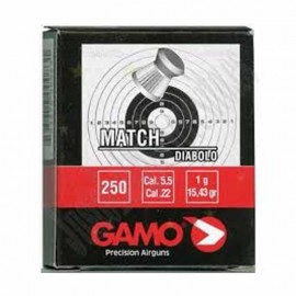 Perdigones Gamo Match caja cartón 500unid cal. 4.5