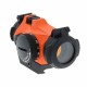 Aimpoint Micro H2 2MOA naranja cerakote con monturas weaver