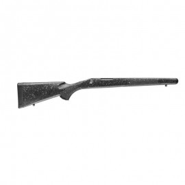 Culata Bergara Extreme Hunter negra con pespunteado gris.