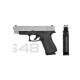 Pistola Glock 48 Cal.9X19 Silver Slime