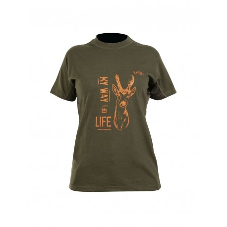 Camiseta caza Hart mujer Branded Corzo