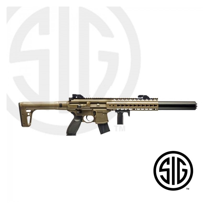 Subfusil Sig Sauer MCX ASP FDE Co2