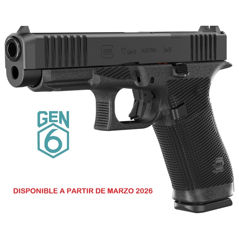 Pistola Glock 17 GEN6 9x19 OR/FS - 9x19