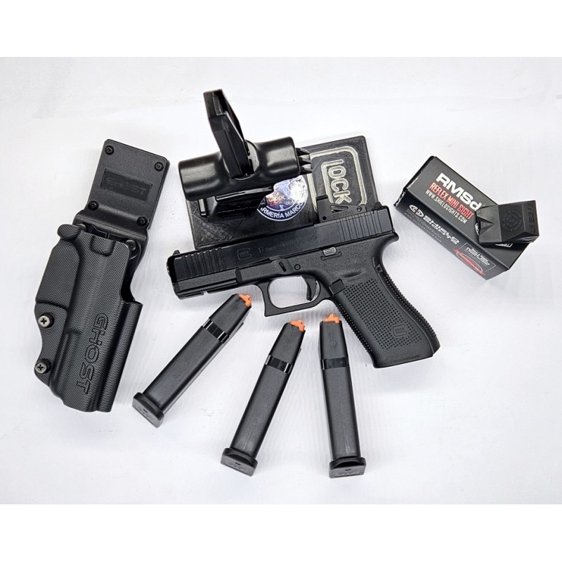 Pistola Glock 17 Gen5/FS/MOS -PACK IPSC OPTICS RMSD 4 MOA - 9x19