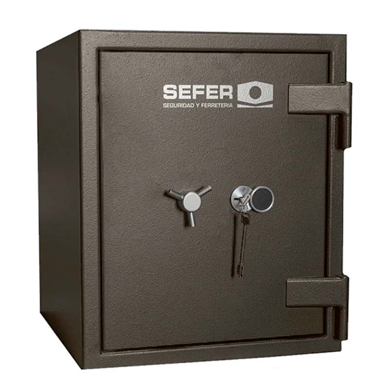 Armero Sefer 21 pistolas SFE-365 Homologación UNE EN 1143-1:2019 Cert. ECB-S