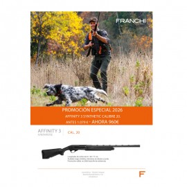 Escopeta Franchi Affinity 3 Synthetic Cal. 20