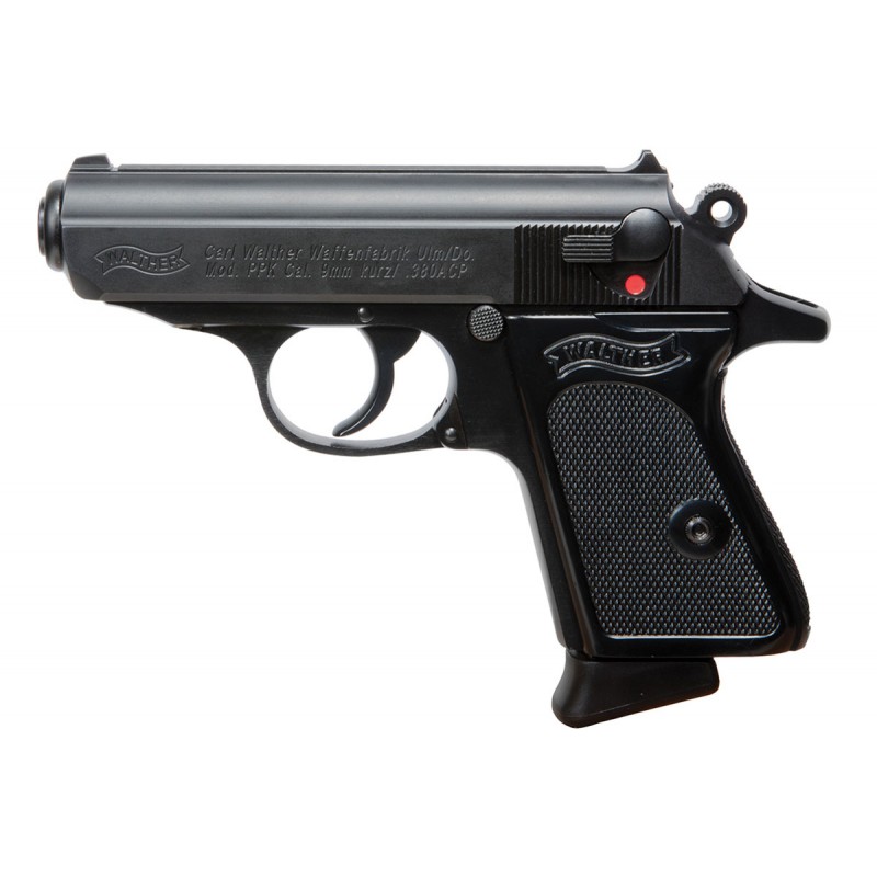 Pistola Walther PPK negra 3.3" - 380 ACP