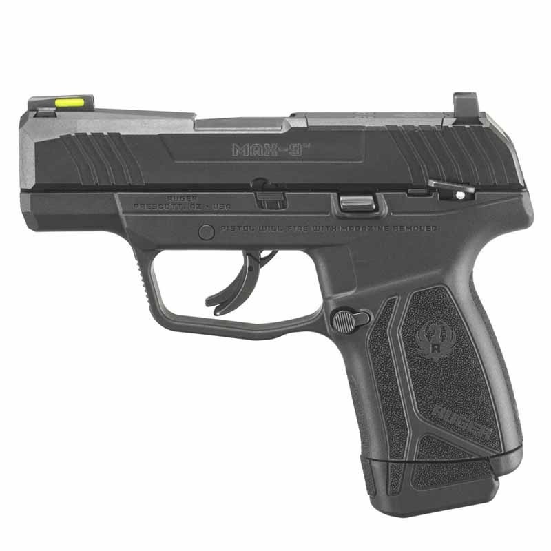 Pistola RUGER MAX-9 - 9mm. - con seguro manual