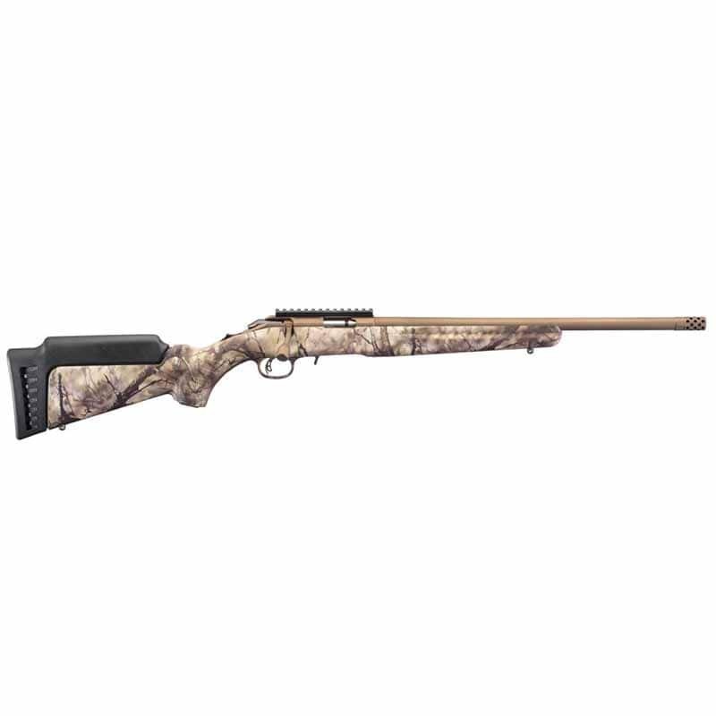 Rifle de cerrojo RUGER American Standard GO WILD camo - 17 HMR