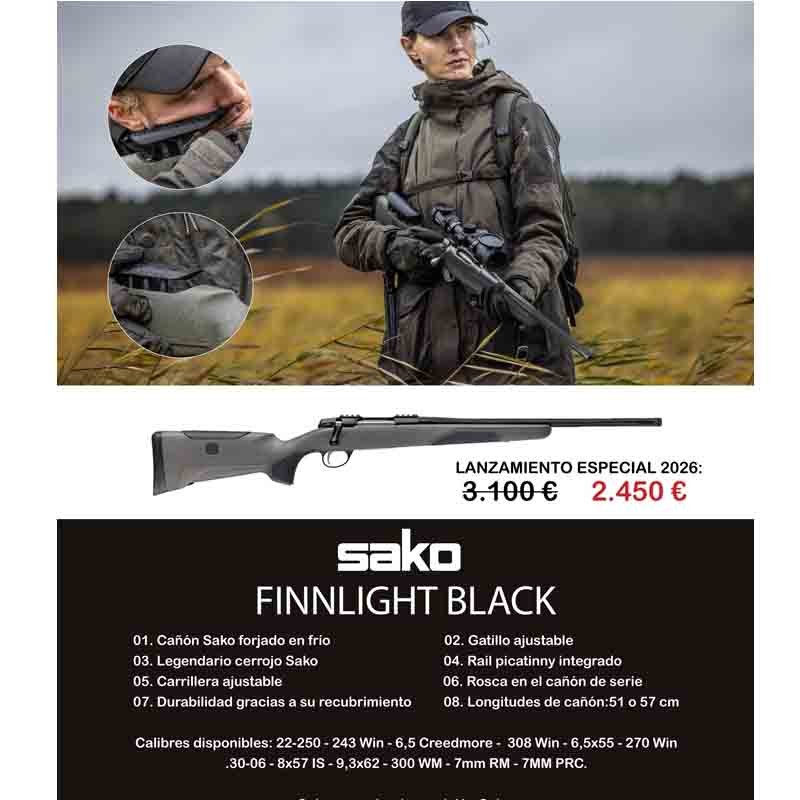 Sako Finnlight Black