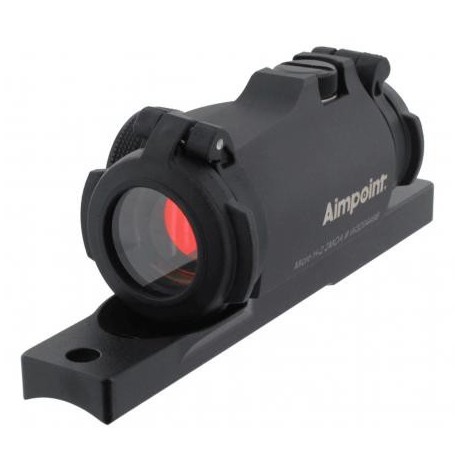 HOLOGRAFICO DE PUNTO ROJO AIMPOINT MICRO H-2 2 MOA CON MONTURA RIFLE SEMIAUTOMÁTICO