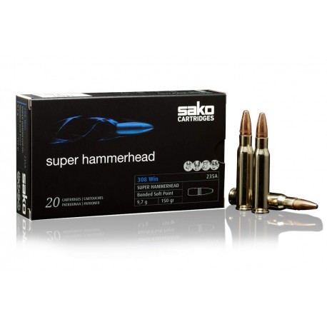 Sako 308 win Hammerhead 180 Gr