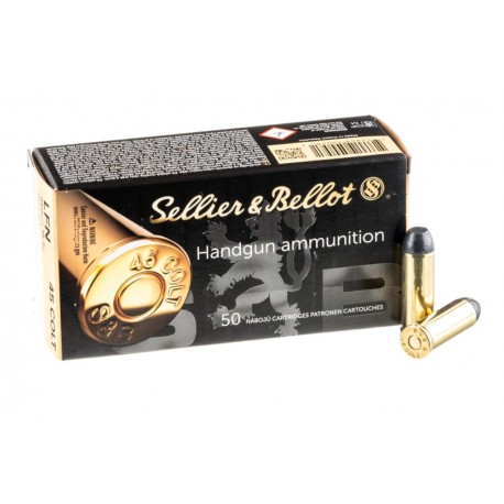 Sellier & Bellot 45 Colt LFN 250 gr