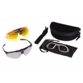  GAFAS BALÍSTICAS DELTA TACTICS COLOR NEGRO.