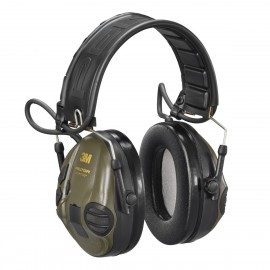 Cascos Protección Auditiva Peltor 3M SportTac Verde / Naranja