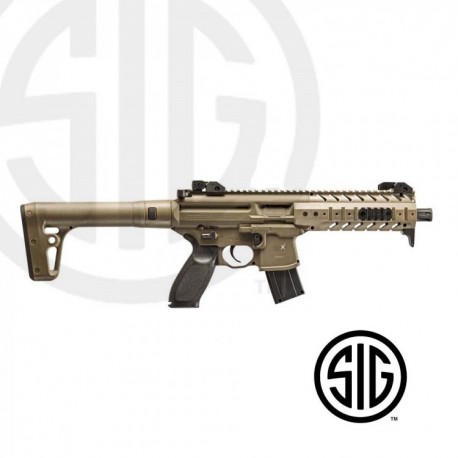 Subfusil Sig Sauer MPX ASP FDE Co2
