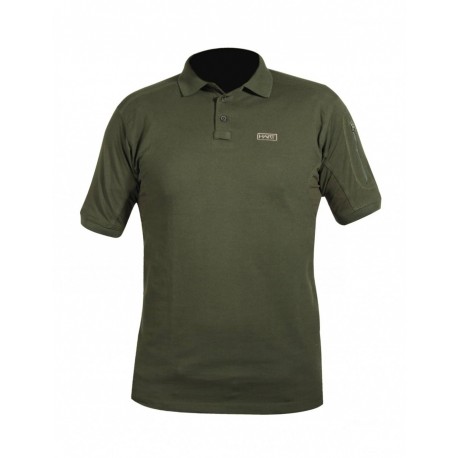 Polo caza Hart Ivory verde